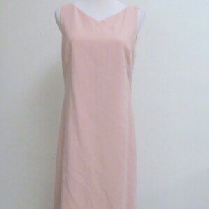 AKRIS PUNTO SWITZERLAND SLEEVELESS V NECK DRESS 8
